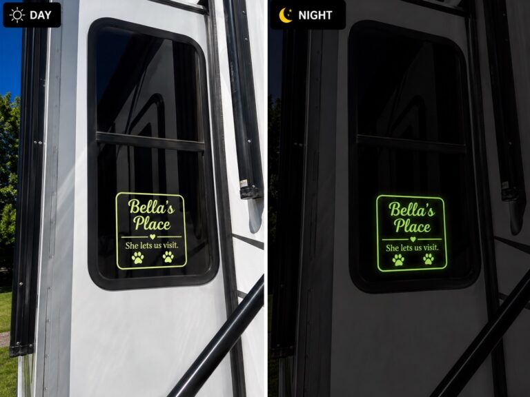 RV Window Signs